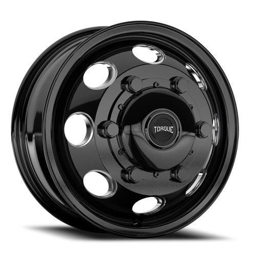 Torque Wheels Tw512C Revolver Dually Gloss Black W/ Milled Spokes Photo