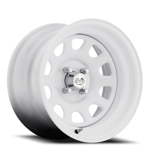 US Wheel Daytona Drifter Gloss White Photo