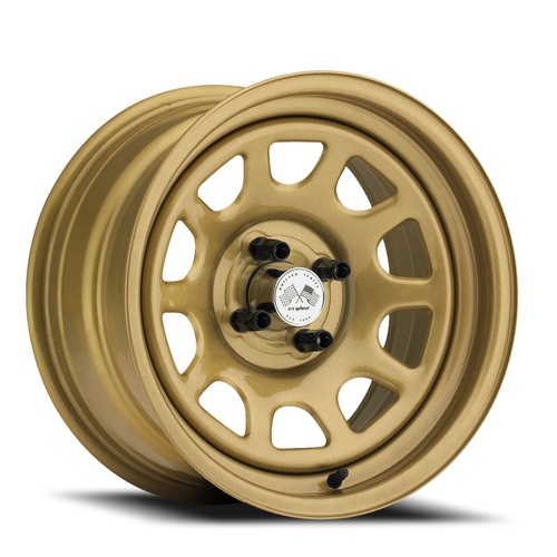 US Wheel Daytona Drifter Gold Photo