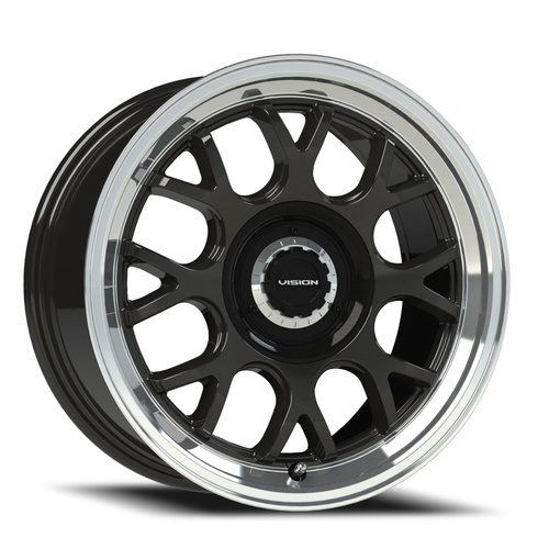 Vision Offroad ALPINE 478 Gloss Black Brushed Lip