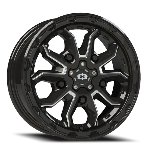 Vision Offroad Korupt 410 Gloss Black Milled Spoke Photo