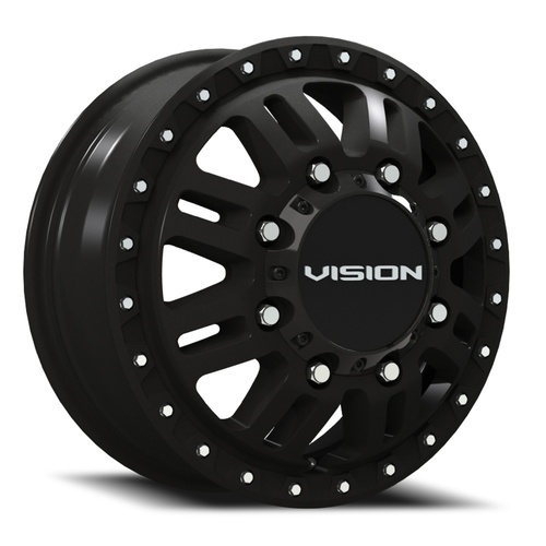 Vision Offroad Manx 2 Dually 408 Satin Black - Part Number 408A7680SBF Vision Offroad Manx 2 Dually 408 Satin Black Photo