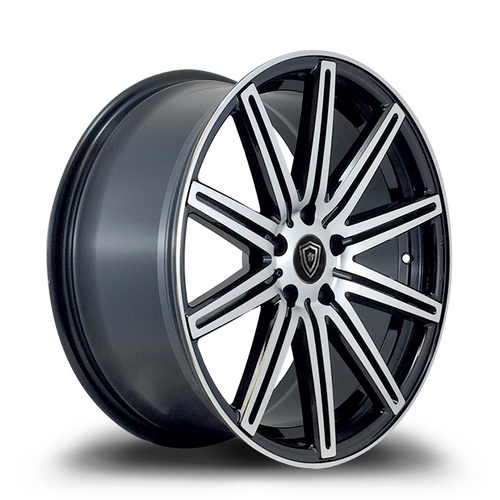 White Diamond W7103 Black Machined - Part Number 7103189512030BP White Diamond W7103 Black Machined Photo