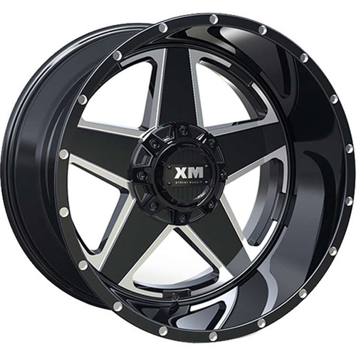 Xtreme Mudder XM315 Gloss Black Milled Photo