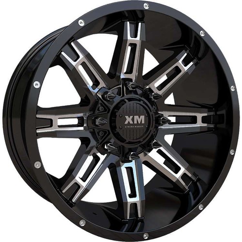 Xtreme Mudder XM335 Gloss Black Milled - Part Number XM335261461356139-76108GBM Xtreme Mudder XM335 Gloss Black Milled Photo