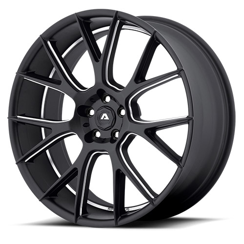 Adventus AVX-7 Matte Black Milled - Part Number AVX7-20101238MB Adventus AVX-7 Matte Black Milled Photo