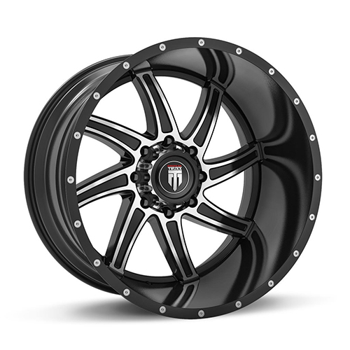 American Truxx Vortex AT162 Black W/ Machined Face Photo