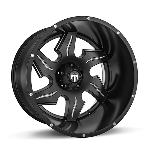 American Truxx Ninja AT163 Black W/ Milled Spokes Photo