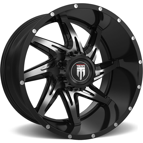 American Truxx Spider AT183 Black W/ Machined Face Photo