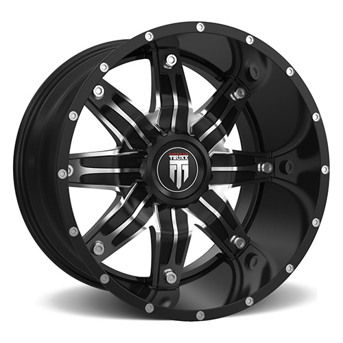 American Truxx Lone Star AT185 Black W/ Milled Spokes Photo