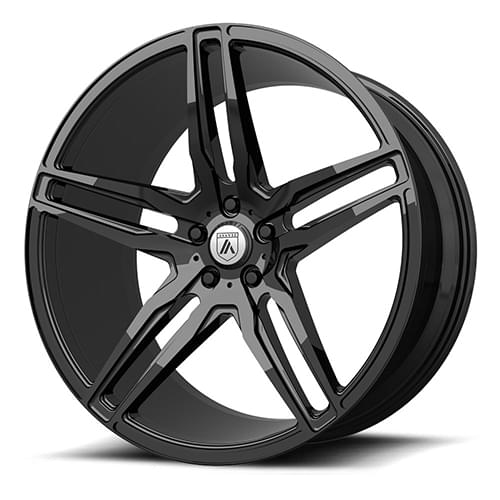 Asanti Black Label ABL-12 Gloss Black - Part Number ABL12-22901538BK Asanti Black Label ABL-12 Gloss Black Photo