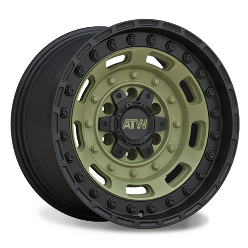 ATW Offroad Comanche Military Green With Black Lip - Part Number WATWCOM179605 ATW Offroad Comanche Military Green With Black Lip Photo