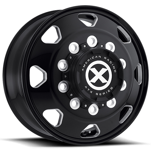 ATX Series AO401 Octane Gloss Black Milled - Part Number AO40122510301 ATX Series AO401 Octane Gloss Black Milled Photo