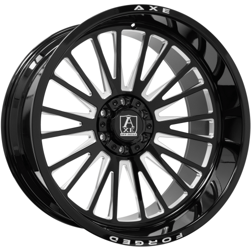 Axe Af7 Forged Gloss Black Milled - Part Number 26148165-76AF7BM Axe Af7 Forged Gloss Black Milled Photo