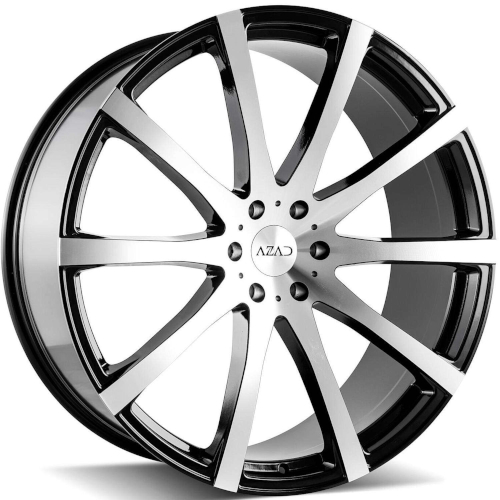 Azad AZ1970 Black With Machined Face - Part Number AZ197024106139+30BMF Azad AZ1970 Black With Machined Face Photo