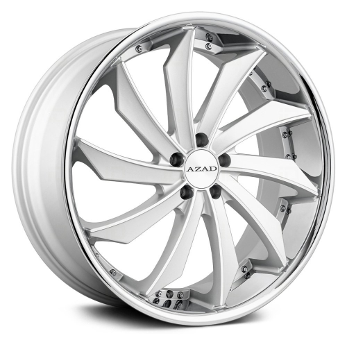 Azad AZ911 Silver With Stainless Lip - Part Number AZ911229R5112+35S/SSL Azad AZ911 Silver With Stainless Lip Photo