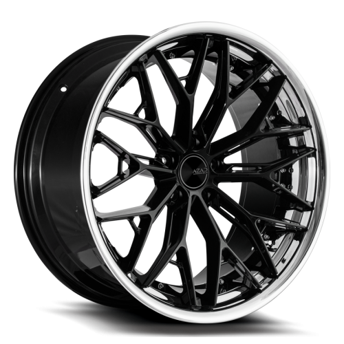 Azad AZSLS1.0 Black With Stainless Lip - Part Number AZSLS1.02295112+30B/SSL Azad AZSLS1.0 Black With Stainless Lip Photo