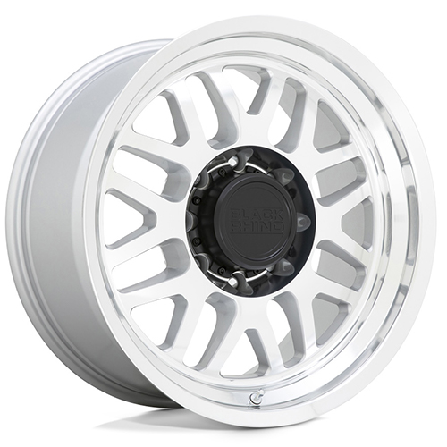 Black Rhino Delta Gloss Silver W/ Mirror Face & Lip - Part Number 1795DLT-88165S25 Black Rhino Delta Gloss Silver W/ Mirror Face & Lip Photo