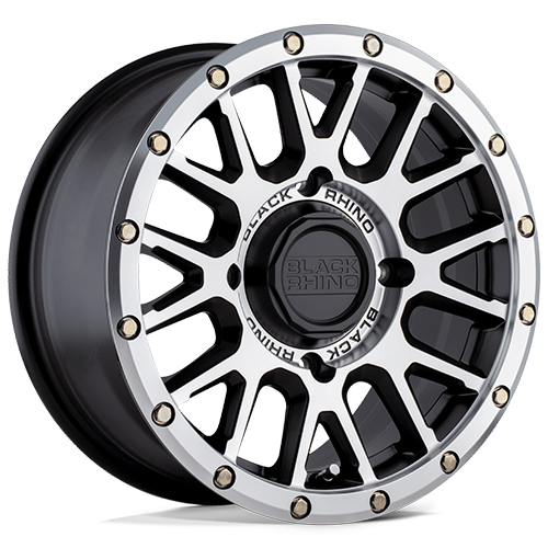 Black Rhino La Paz UTV Semi Gloss Black W/ Machined Face - Part Number 1470LPZ364110F80 Black Rhino La Paz UTV Semi Gloss Black W/ Machined Face Photo