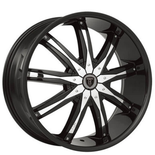 Borghini B9 Black W/ Chrome Inserts