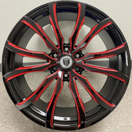 Borghini BW33 Black With Red Milling Photo