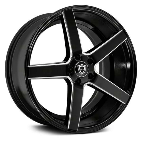Capri Luxury C5178 Black Milled - Part Number 51782010511515BMD Capri Luxury C5178 Black Milled Photo