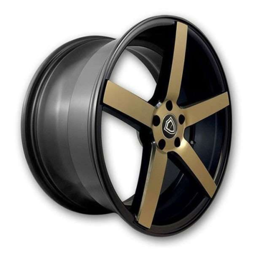 Capri Luxury C5288 Black w/ Bronze Face - Part Number 52882295513925BSB Capri Luxury C5288 Black w/ Bronze Face Photo