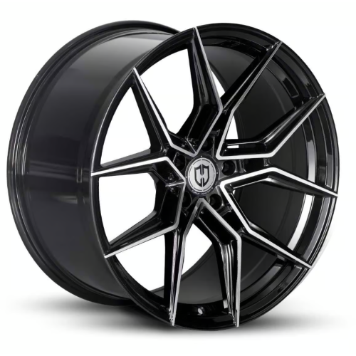 Curva Cff43 Gloss Black Machine Face - Part Number CFF43-20851143573BMF Curva Cff43 Gloss Black Machine Face Photo