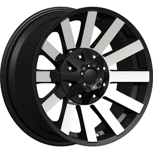 Dcenti Racing 980 Matte Flat Black Machined - Part Number WDWW980S30O08P028F192C36 Dcenti Racing 980 Matte Flat Black Machined Photo