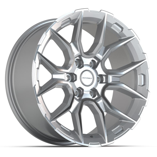 Defiant DF18B Silver Machined - Part Number DF18B-22090-6550-18MS Defiant DF18B Silver Machined Photo