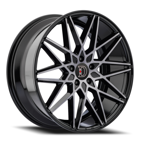 Defy D03 Gloss Black Machined w/ Dark Tint - Part Number D03 285 545 +38DDT Defy D03 Gloss Black Machined w/ Dark Tint Photo