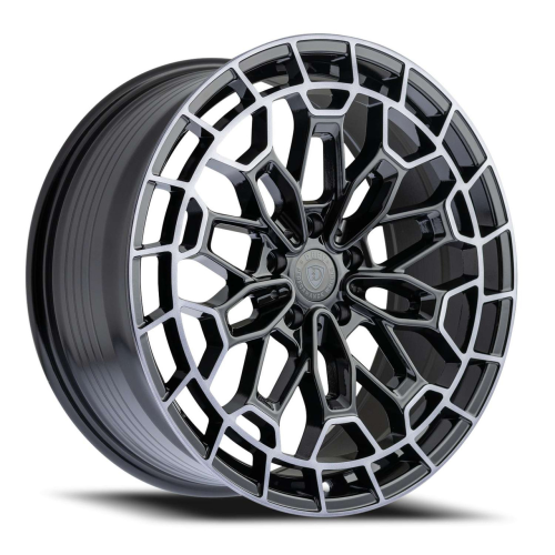Defy D13 Gloss Black Machined w/ Dark Tint - Part Number D13285545+38DT Defy D13 Gloss Black Machined w/ Dark Tint Photo