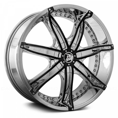 Diablo DNA Chrome W Black Inserts - Part Number DNA-2285D403873 Diablo DNA Chrome W Black Inserts Photo