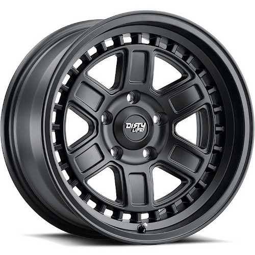 Dirty Life Cage 9308 Matte Black - Part Number 9308-7883MB Dirty Life Cage 9308 Matte Black Photo