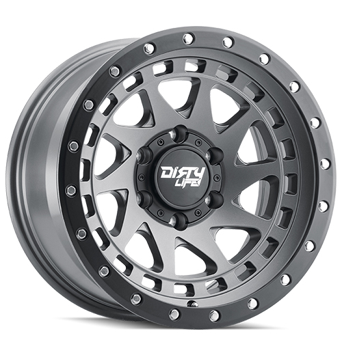 Dirty Life Enigma Pro 9311 Satin Graphite W/ Simulated Ring - Part Number 9311-7973MGT38 Dirty Life Enigma Pro 9311 Satin Graphite W/ Simulated Ring Photo