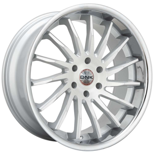 DNK 707 Silver Machined w/ Stainless Lip