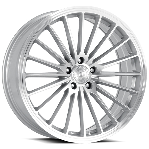 Dolce Performance Ghost Gloss Silver W/ Machined Face - Part Number GHOST-28545GSF Dolce Performance Ghost Gloss Silver W/ Machined Face Photo