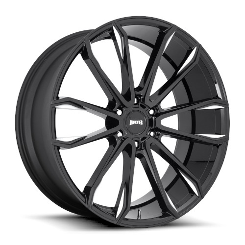 Dub Clout S252 Gloss Black W/ Milled Accents Photo