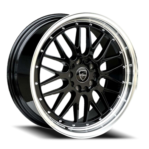 Elegance E023 Gloss Black Machined - Part Number E023-18512030GBM Elegance E023 Gloss Black Machined Photo