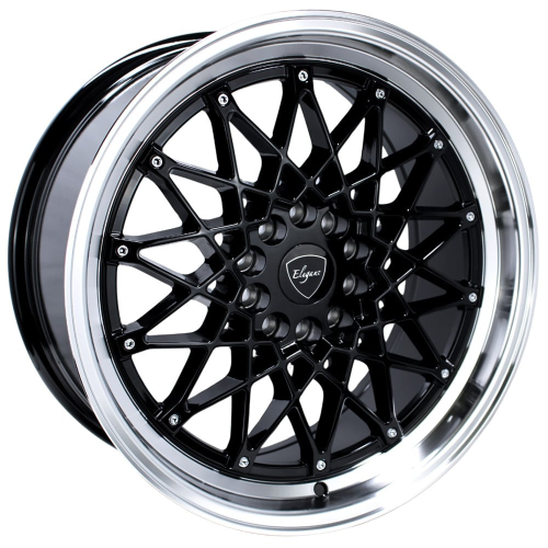 Elegance E24 Gloss Black Machined - Part Number E24-1711430GBM Elegance E24 Gloss Black Machined Photo