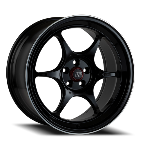Enkei Pf06 Black Machined - Part Number 545-770-4938BKM Enkei Pf06 Black Machined Photo