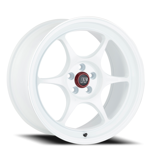 Enkei Pf06 White Machined - Part Number 545-580-4935WM Enkei Pf06 White Machined Photo