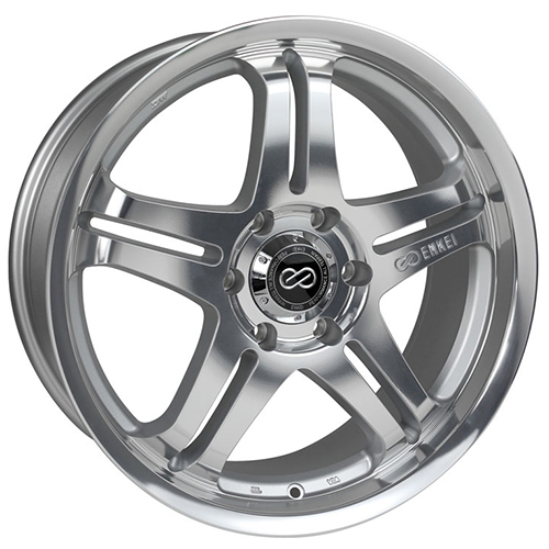 Enkei M5 483 Silver W/ Machined Lip - Part Number 483-775-1245MF Enkei M5 483 Silver W/ Machined Lip Photo