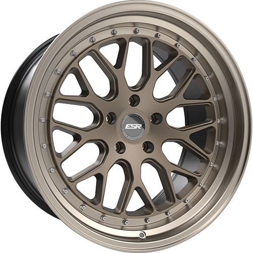 ESR CS1 Matte Bronze W/ Machined Lip - Part Number 89551435 CS01MBRNZ-ML 5X110 ESR CS1 Matte Bronze W/ Machined Lip Photo
