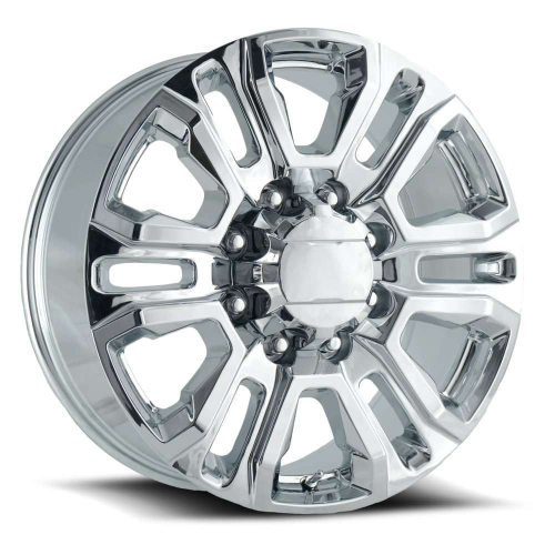 Factory Reproductions Fr 275 - Gmc Denali 2500 Replica Wheels Chrome - Part Number 2.75085E+11 Factory Reproductions Fr 275 - Gmc Denali 2500 Replica Wheels Chrome Photo