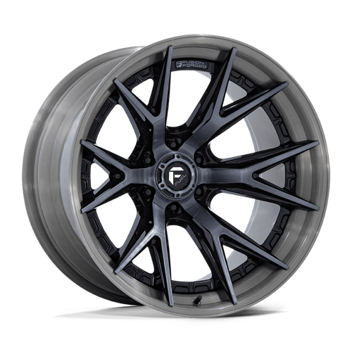 Fuel Fusion Forged Catalyst FC402 Gloss Black W/ Brushed Dark Tint
