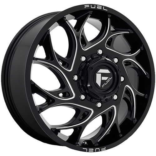 Fuel Offroad Runner D741 Gloss Black W/ Milled Spokes Photo