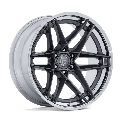 Fuel Fc408 Flight Gloss Gunmetal W/ Chrome Lip