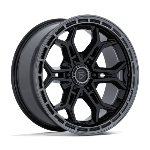Fuel Fc896 Heathen Gloss Black W/ Gloss Gunmetal Lip