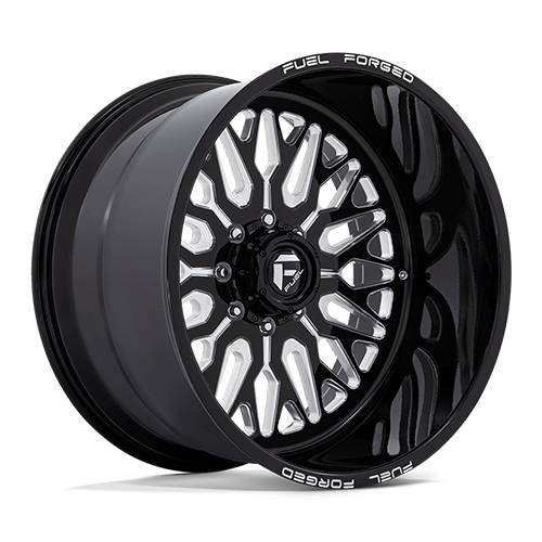 Fuel Forged FF109 Gloss Black Milled - Part Number FFEFF109D22-5-34 Fuel Forged FF109 Gloss Black Milled Photo